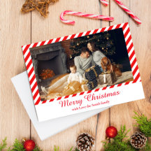 Gratuito de Natal branco e listrado vermelho 1 fot