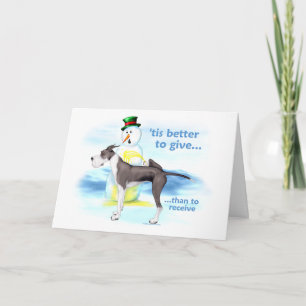 Cartão De Festividades Great Dane BTG Mantle