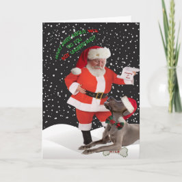Cartão De Festividades Great Dane Did Not Understand Nice Cards