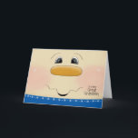 Cartão De Festividades Great Grandson Christmas Happy Snowman Face<br><div class="desc">Send a sweet Christmas greeting to a special Great Grandson with this close up of a happy Snowman face. Perfect Christmas card for a young grandson. Partial graphic courtesy of Trina Clark.</div>