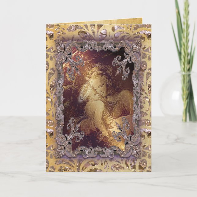 Cartão De Festividades Greatest Gift Victorian (Frente)