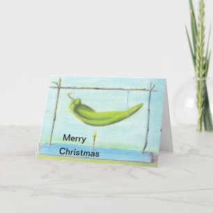 Cartão De Festividades Green Chile Christmas Card