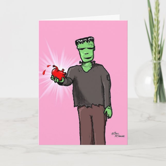 Cartão De Festividades Green Weenii "Valenstein" Card (Frente)