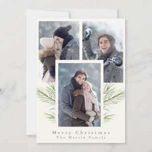 Cartão De Festividades Greenerescência Simples e Festiva Três Foto