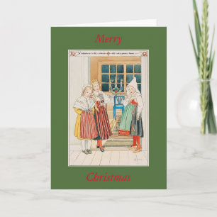 Cartão De Festividades Greeting Card - Swedish Christmas