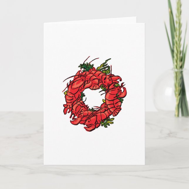 Cartão De Festividades Greetings from Maine (Frente)