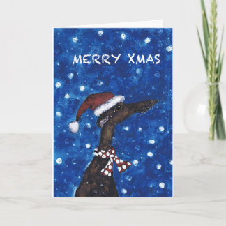 CARTÃO DE FESTIVIDADES GREYHOUND MERRY XMAS
