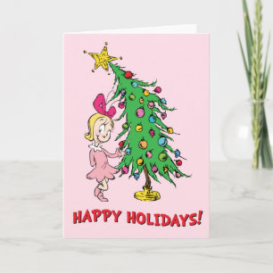 Cartão De Festividades Grinch   Eu Fui Quem Lou-Cindy Bom