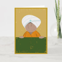 Grunge Indian Cartoon Background