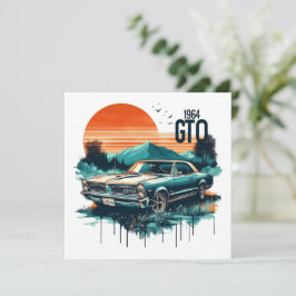 CARTÃO DE FESTIVIDADES GTO 1964