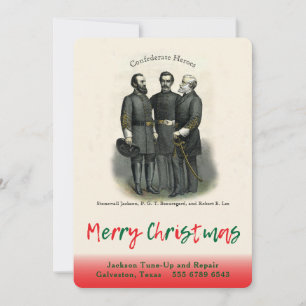 Cartão De Festividades Guerra Civil Jante do Natal