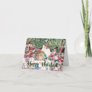 Cartão De Festividades Guinea Pig Holiday Card