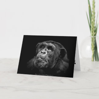 Cartão De Festividades "Hairy" Merry Christmas Funny Cute Christmas Card