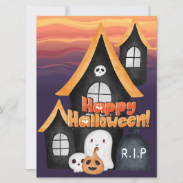 CARTÃO DE FESTIVIDADES HALLOWEEN