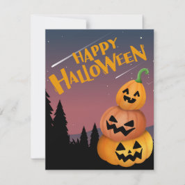 CARTÃO DE FESTIVIDADES HALLOWEEN