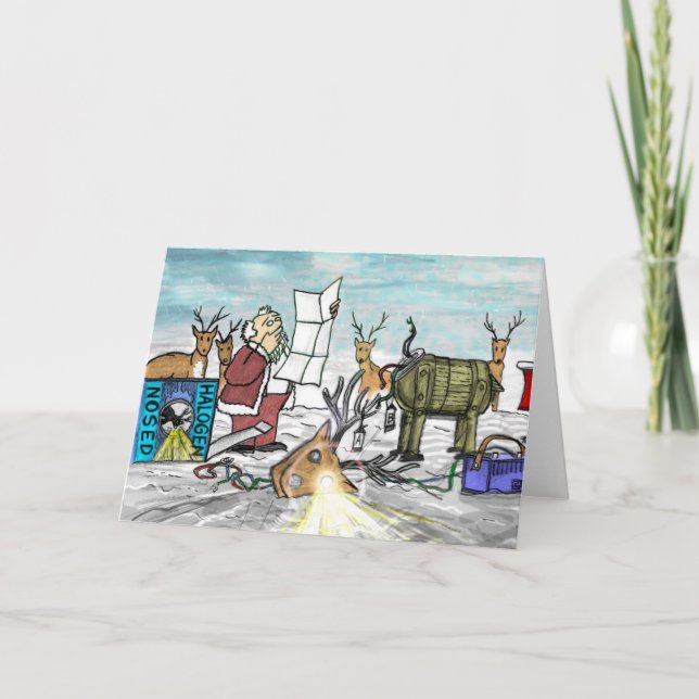 Cartão De Festividades Halogen Nose JPEG (Frente)