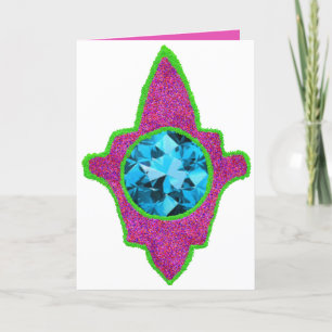 Cartão De Festividades Hamsa cintilante Eid