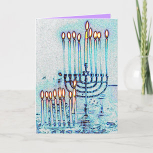 Cartão De Festividades Hannukah Card