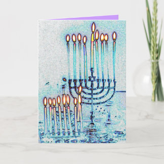 Cartão De Festividades Hannukah Card