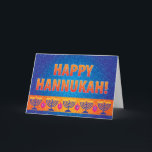 Cartão De Festividades Hannukah Greeting Card<br><div class="desc">It is my goal to create beautiful,  yet sophisticated images with lots of sparkle and fun!</div>