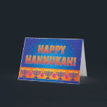 Cartão De Festividades Hannukah Greeting Card<br><div class="desc">It is my goal to create beautiful,  yet sophisticated images with lots of sparkle and fun!</div>
