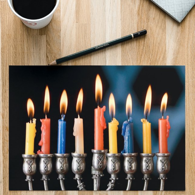 Cartão De Festividades Hannukah Menorah (Criador carregado)