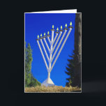 Cartão De Festividades Hanukkah Card<br><div class="desc">Celebrate light on the darkest time of the year.</div>