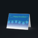 Cartão De Festividades Hanukkah Card Star Lights<br><div class="desc">Check out our wide selection of Hanukkah and Hanukkah/Christmas cards.  These are also available as ecards at our online congregation - www.OurJewishCommunity.org - blending Judaism,  humanism,  and technology.</div>