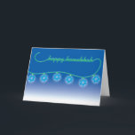 Cartão De Festividades Hanukkah Card Star Lights<br><div class="desc">Check out our wide selection of Hanukkah and Hanukkah/Christmas cards.  These are also available as ecards at our online congregation - www.OurJewishCommunity.org - blending Judaism,  humanism,  and technology.</div>