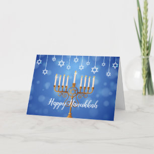 Cartão De Festividades Hanukkah Greeting Card