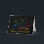 Cartão De Festividades Hanukkah Greeting Card Personalize with envelope<br><div class="desc">A Hanukkah Greeting Card (envelope included) to personalize. For your giving pleasure I've created a colorfully simple card,  I hope you'll enjoy! Just choose your favorite font size,  style,  color and wording to customize this card,  inside and out. Thanks for stopping and shopping by.
Happy Chanukah/Hanukkah!!!</div>