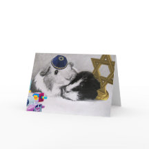 Hanukkah Mitzvah Peegs Guiné - Suínos Personalizáv
