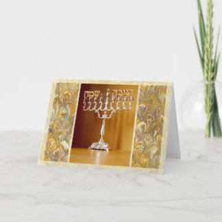 Cartão De Festividades Hanukkah Sameach