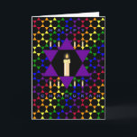 Cartão De Festividades Hanukkah Stars<br><div class="desc">Hanukkah in Modern Art</div>