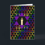 Cartão De Festividades Hanukkah Stars<br><div class="desc">Hanukkah in Modern Art</div>