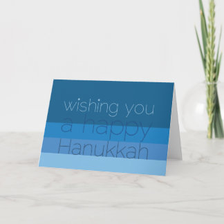 Cartão De Festividades Hanukkah Wishes