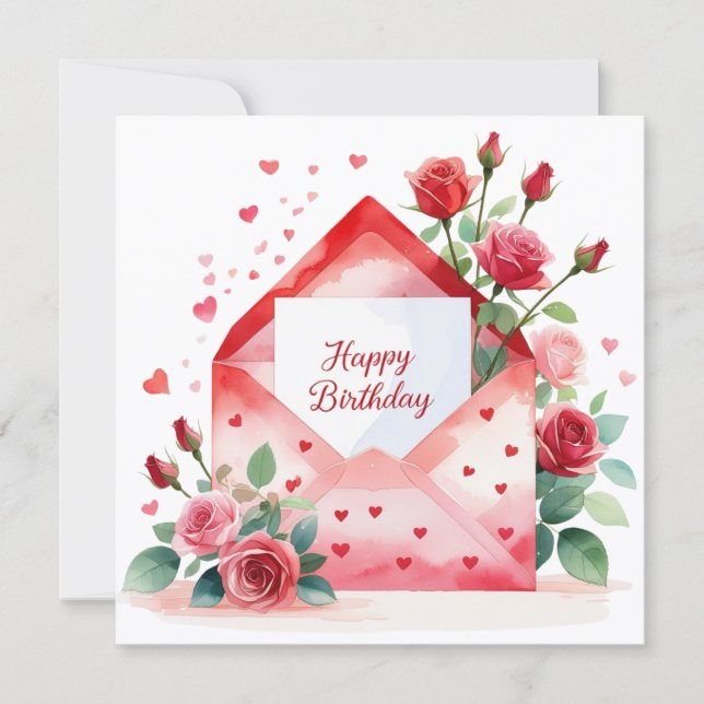Cartão De Festividades Happy birthday soulmate & friend greeting card (Frente)