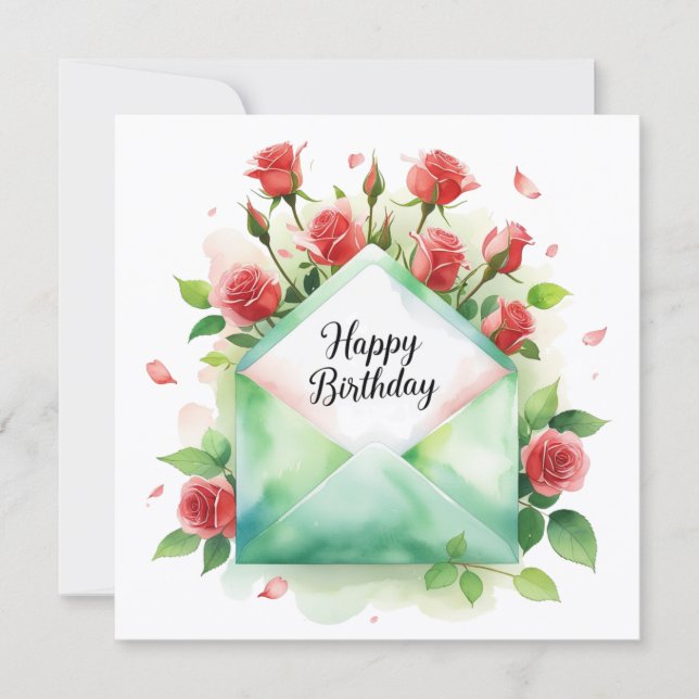 Cartão De Festividades Happy birthday to my love Greeting card (Frente)
