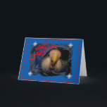 Cartão De Festividades Happy Christmas Love Bird Card<br><div class="desc">Happy Christmas Love Bird card. I took a picture of my love bird for this.</div>