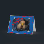 Cartão De Festividades Happy Christmas Love Bird Card<br><div class="desc">Happy Christmas Love Bird card. I took a picture of my love bird for this.</div>