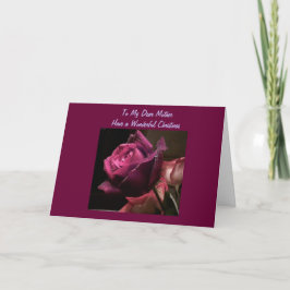 Cartão De Festividades Happy Christmas Mother Card