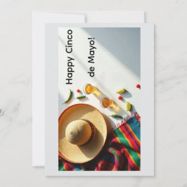 Cartão De Festividades Happy Cinco de Mayo Greeting Card