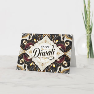 Cartão De Festividades Happy Diwali