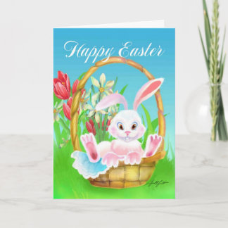 Cartão De Festividades Happy Easter #1 Card