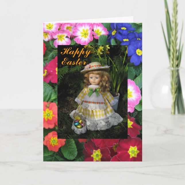 Cartão De Festividades Happy Easter 5 (Frente)