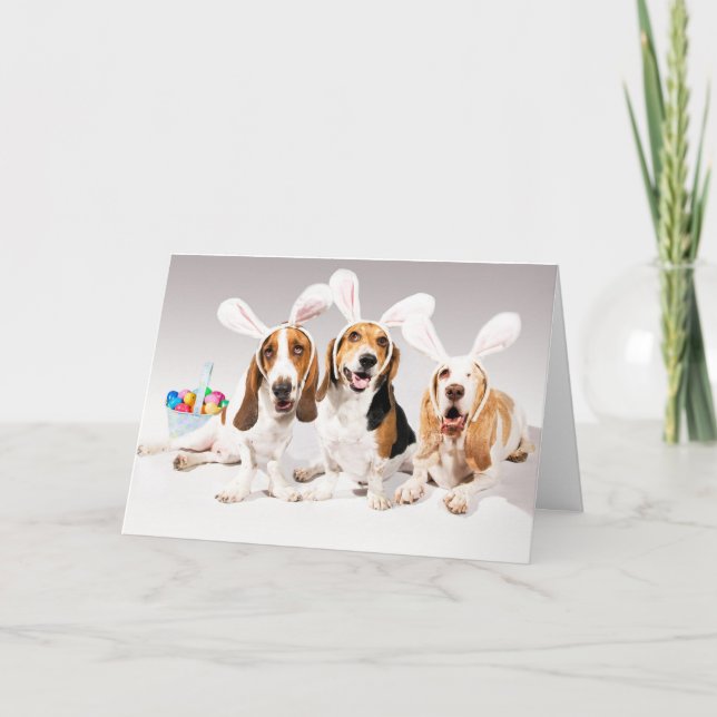 Cartão De Festividades Happy Easter! Card (Frente)