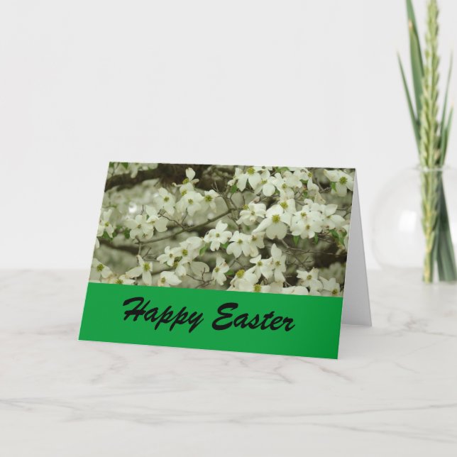 Cartão De Festividades Happy Easter Card (Frente)