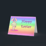 Cartão De Festividades Happy Easter feat Lil Ralphie<br><div class="desc">Please check out my gallery for more Lil Ralphie products and designs !!!</div>