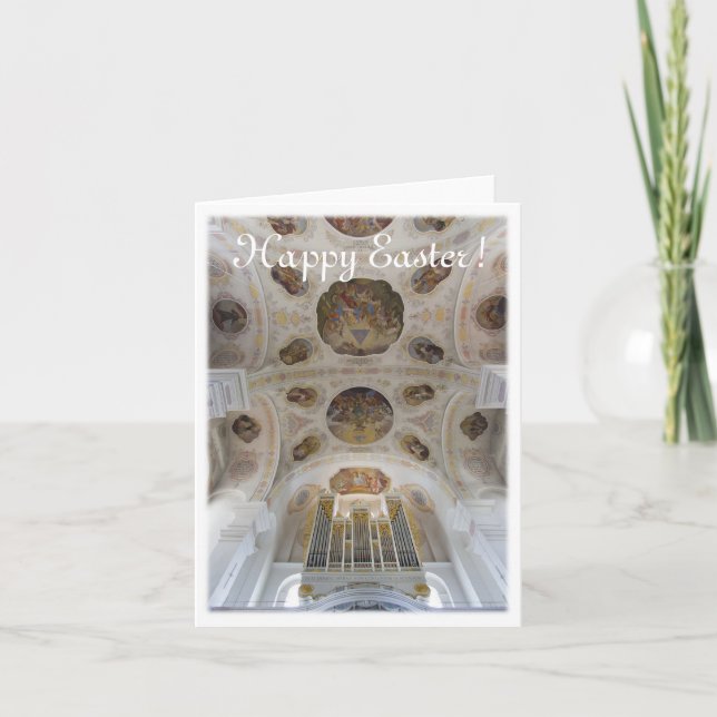 Cartão De Festividades Happy Easter greeting card (Frente)