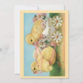 Cartão De Festividades Happy Easter Greeting Card